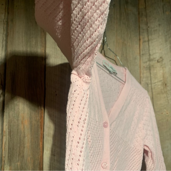 Colour Eighteen Cute Pink Cardigan size Medium - Picture 4 of 16